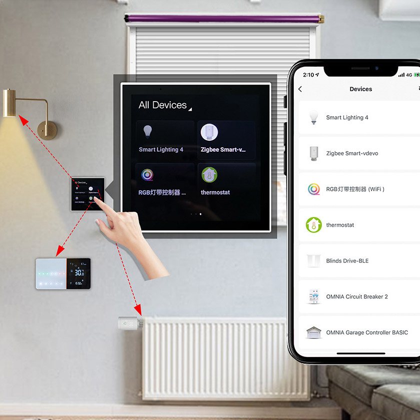 4" Smart Home Control Panel S6E (Android)